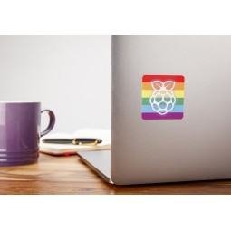 Stickers officiel Raspberry Pi "Rainbow"