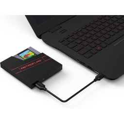 Disque dur externe 1 To-Slim ABS plastique portable HDD SATA 3.0 pour PC,  Mac, ordinateur portable, PS4, Xbox one Noir