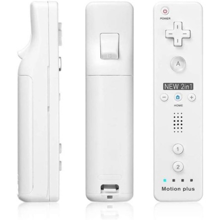 Manette Wiimote + Nunchuk compatible Wii et Recalbox 7.2 ou supérieur