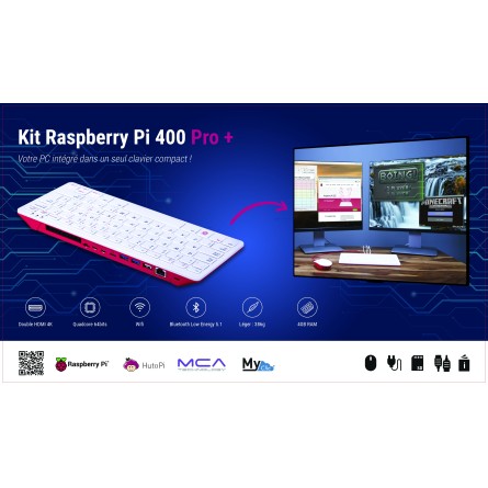 Raspberry - Raspberry Pi 400 - Kit Raspberry Pi - Garantie 3 ans LDLC