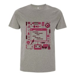 T-shirt Raspberry Pi "Color Code"
