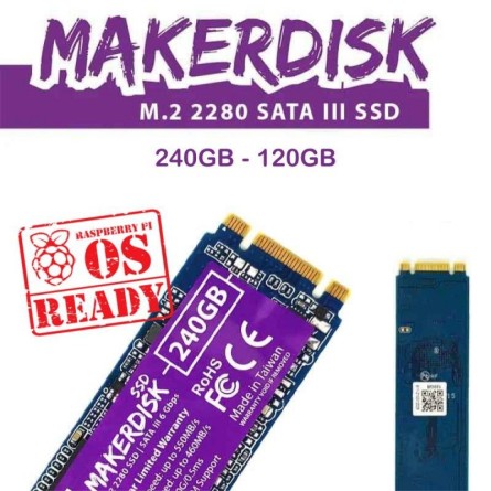 Disque dur SSD SATA 3 avec RPi OS