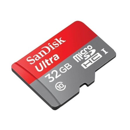 Scheda MicroSD 32GB Classe 10 Sandisk