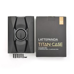 Boîtier Titan noir pour LattePanda Alpha et Delta