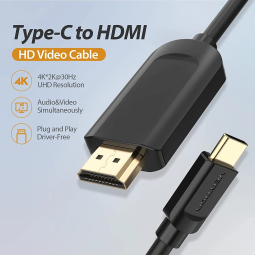 Câble HDMI de type C vers 4K