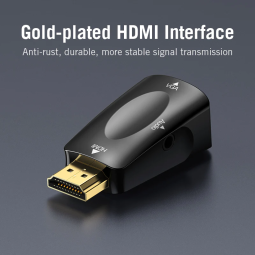 Convertisseur HDMI vers VGA avec audio 3,5 mm