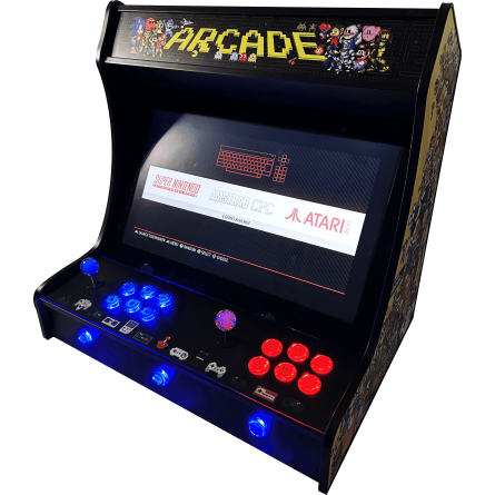 Borne d'arcade multi-joueur 24"