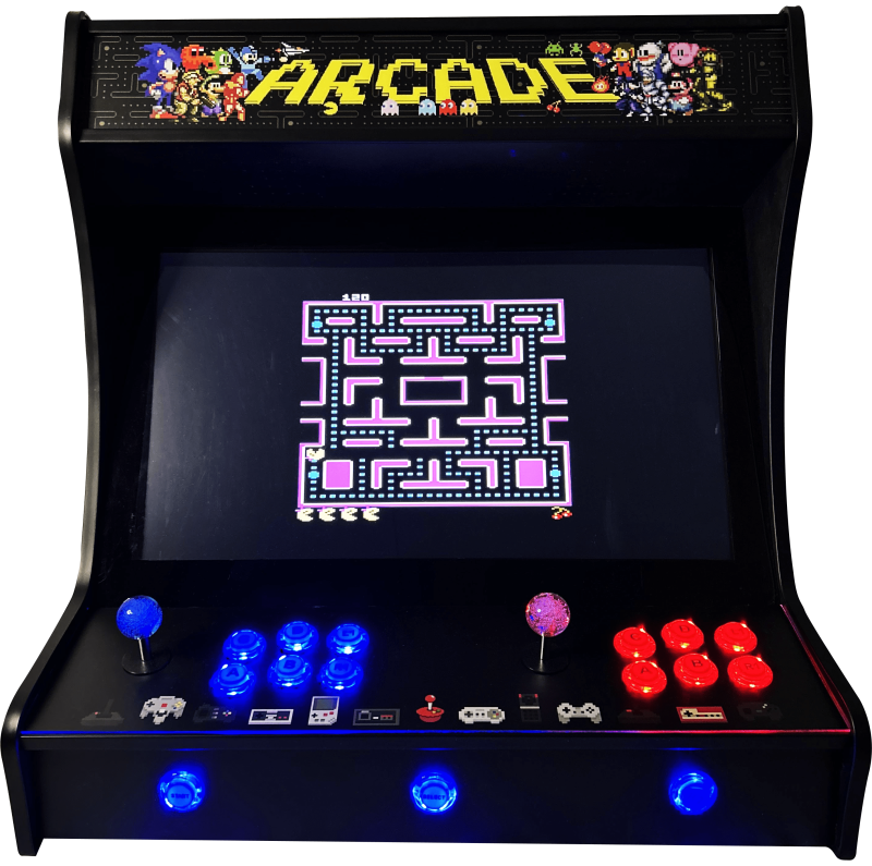 Borne d'arcade multi-joueurs 24