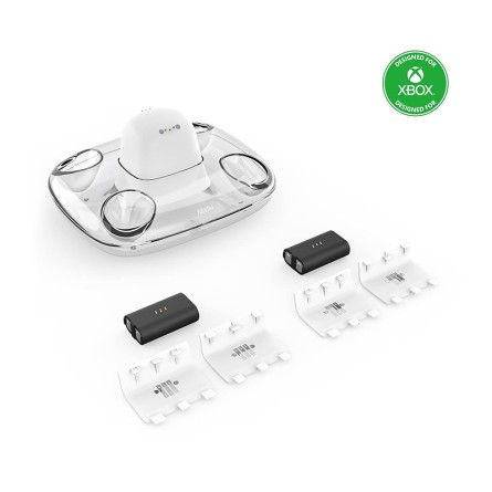 Double chargeur rapide + 2 batteries pour manette xbox one - dock