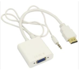 Adaptateur HDMI vers VGA avec Câble Audio