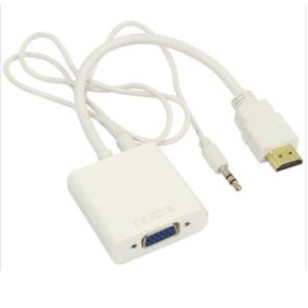 Adaptador HDMI a VGA con Cable de Audio