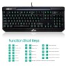 Tastiera Gaming LED AZERTY