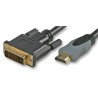2M HDMI TO DVI CABLE 