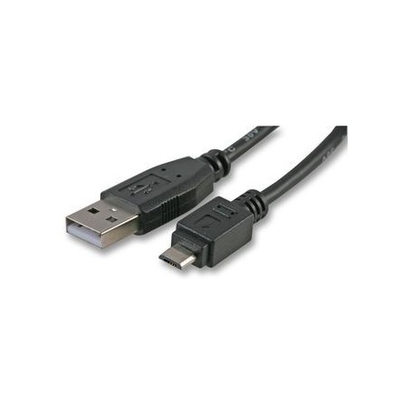 CABLE USB A MALE - MICRO B MALE 1M