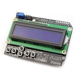 LCD1602 Blue avec Keypad 6 bouton