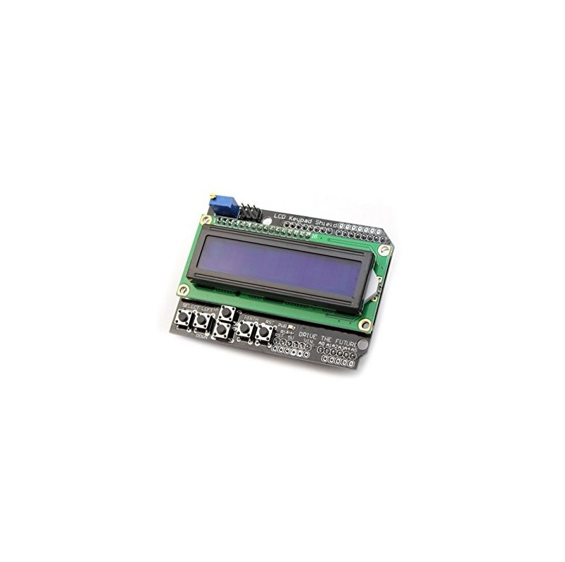 LCD1602 Blue avec Keypad 6 bouton