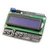 LCD1602 Blu con Keypad 6 pulsanti