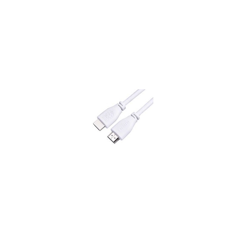 Câble HDMI 1m Officiel Blanc