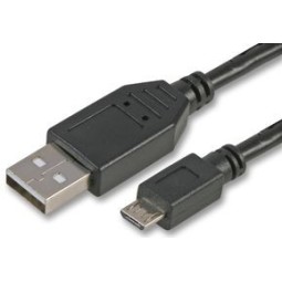 Cordon d'Alimentation 1.8M USB A M - Micro B M