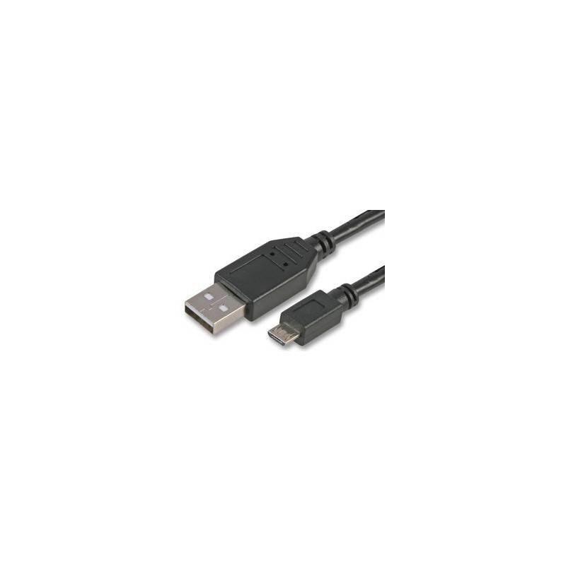 1.8M USB CABLE , USB A M - MICRO B M   