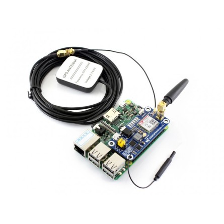 GSM / GPRS / GNSS / Bluetooth HAT pour Raspberry Pi