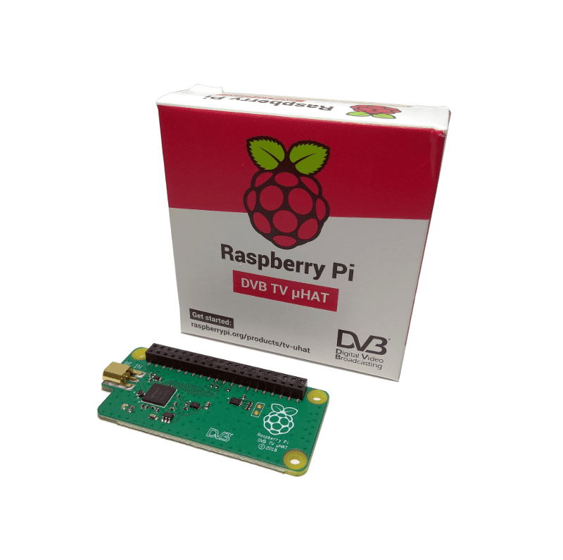 Tuner TV HAT pour Raspberry Pi Officiel