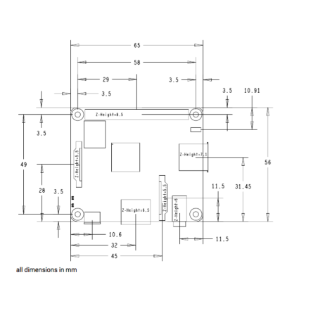 Raspberry Pi 3 modèle A+