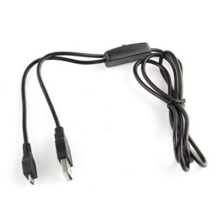 Câble d'alimentation USB avec interrupteur - KUBII