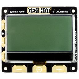 GFX HAT - Ecran LCD 128x64 avec rétroéclairage RVB