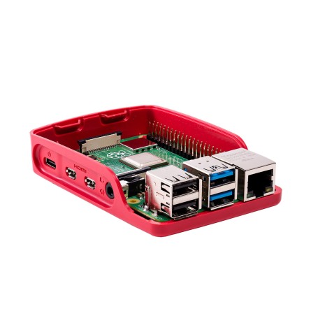 GeeekPi Boîtier pour Raspberry Pi 4 sur Rail DIN - Boîtier modulaire pour  Panneaux électriques,Raspberry Pi 4 Boîtier avec Ventilateur, Raspberry Pi
