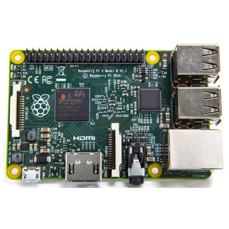 Nuevo Raspberry Pi 2 Modelo B 1GB