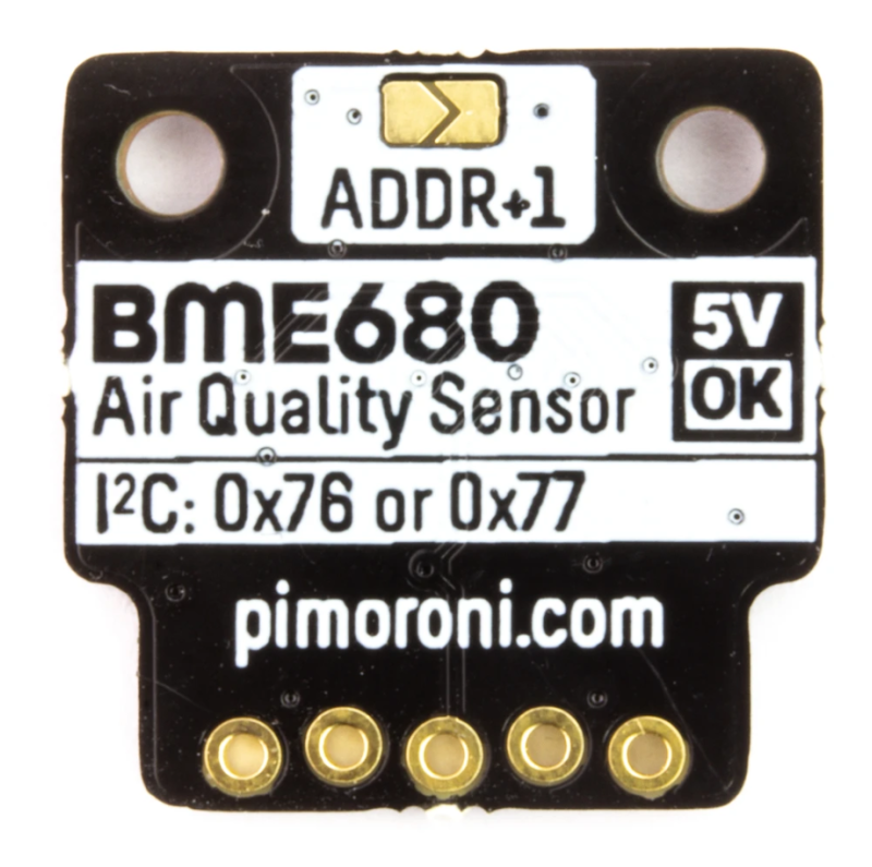 BME680 Breakout - Qualité de l'air, température, pression, capteur d'humidité