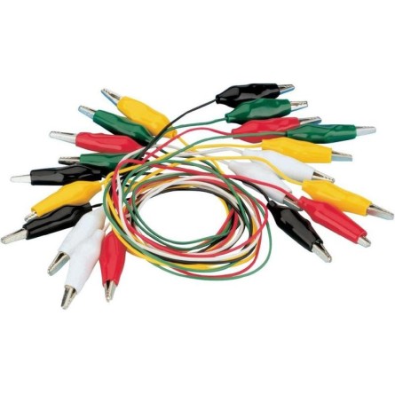 Cables con pinzas de cocodrilo para Capacitive Touch HAT - KUBII