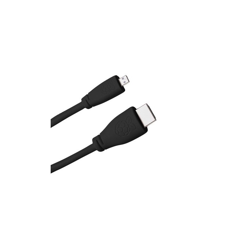 Câble officiel micro-HDMI vers HDMI 2m Noir