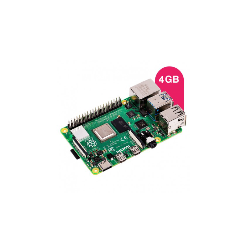 Kit Raspberry Pi4 - 4GB - KUBII